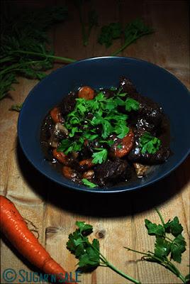 Le boeuf bourguignon, un plat à partager en famille. Le boeuf bourguignon, un plat à partager en famille.