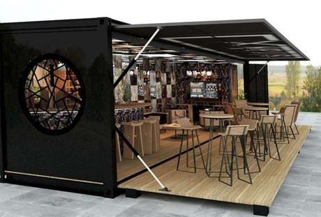 resto dans containers