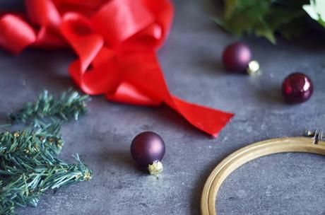 Ma petite couronne de Noël . Ma petite couronne de Noël .