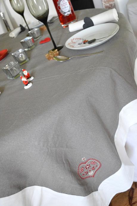 ★ idée déco: ma table de noël sur le thème de l'amour ★ ★ idée déco: ma table de noël sur le thème de l'amour ★