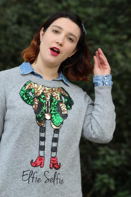 Le cas du pull de noël Le pull de noel Katy Perry x H et M 4