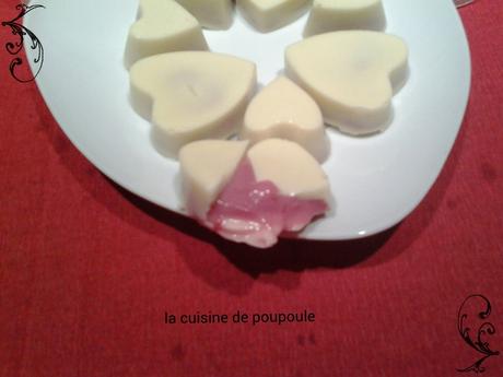 Chocolat blanc framboise Chocolat blanc framboise