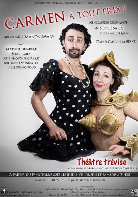 Carmen à Tout Prix - Un Opéra Comédie Déjanté au Théâtre Trèvise 