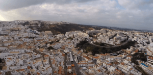 Visite de l’Algarve vue d’un drone