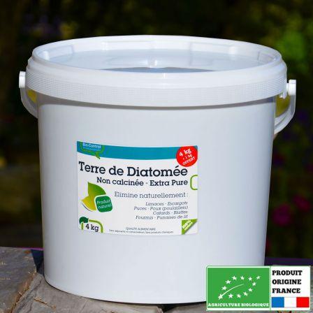 Terre de diatomée en seau de 5 kg, déc. 2015 Terre de diatomée en seau de 5 kg