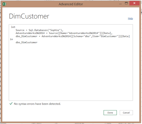 Power Query : Faire pointer vos requêtes vers une nouvelle source de données Power Query - Infos de connexion