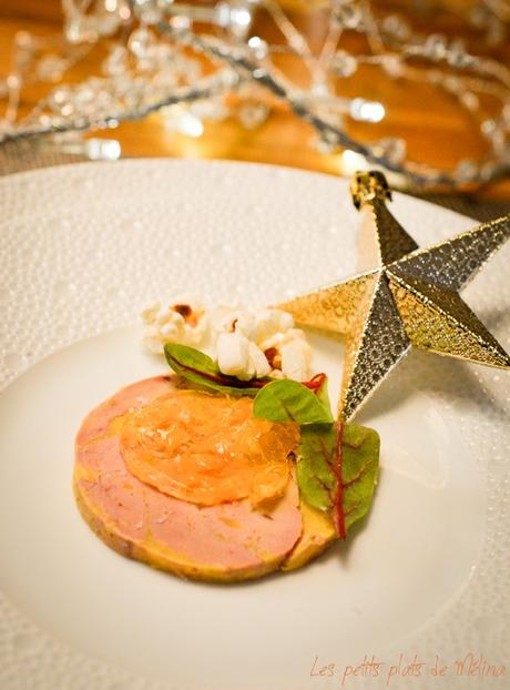 Foie gras gelée de clémentine et vin blanc - Les Petits Plats de Mélina