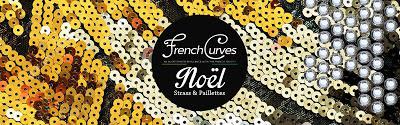 French curves #21 : NOEL EN STRASS ET PAILLETTES