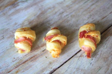 Minis croissants jambon fromage – Recette facile 5 minutes Minis croissants jambon fromage – Recette facile 5 minutes