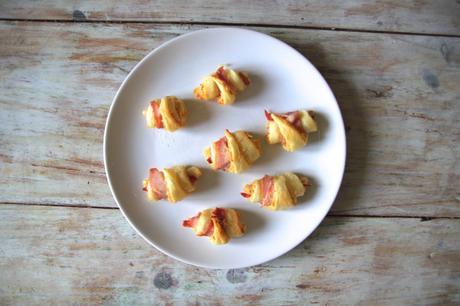 Minis croissants jambon fromage – Recette facile 5 minutes Minis croissants jambon fromage – Recette facile 5 minutes