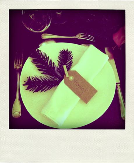 CHRISTMAS STORY # 2 : UNE TABLE FESTIVE