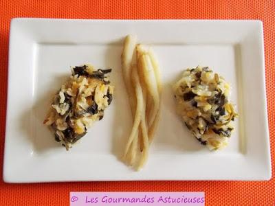 Salsifis et riz Salsifis verdures