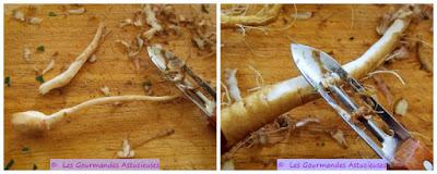 Salsifis et riz Salsifis verdures