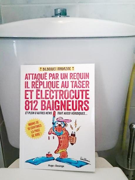 Bilboquet Magazine : le vrai William Charrier derrière les fausses news Le livre du Bilboquet Magazine, sorti le 15 octobre 2015, dans son habitat naturel. (crédit photo : Lorrie D.)