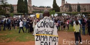 Afrique du sud : la contestation populaire met la pression sur Jacob Zuma Afrique du sud : la contestation populaire met la pression sur Jacob Zuma