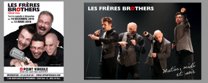 Un spectacle vocal ,distrayant et de qualité au” Point Virgule” avec les frères Brothers fb