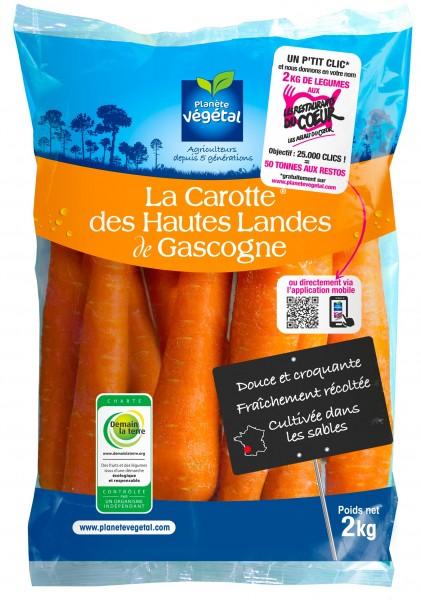 Planète Végétal veut offrir 50 tonnes de légumes aux Restaurants du Cœur Planète Végétal vous invite à faire un don digital de légumes