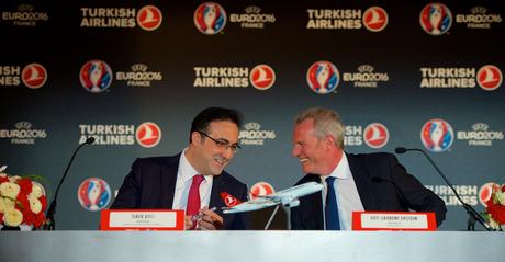 Turkish Airlines Rejoint l’UEFA EURO 2016 Turkish Airlines Rejoint l’UEFA EURO 2016