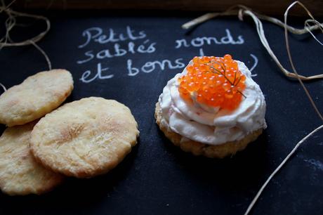 Recettes de fêtes {Best of} ! sables ronds bons michel augustin