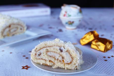 Recettes de fêtes {Best of} ! buche au chocolat blanc et aux marrons