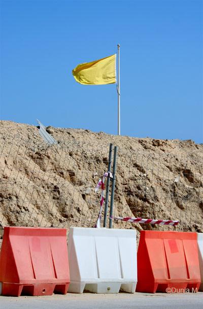 Maladie et connerie Drapeau jaune