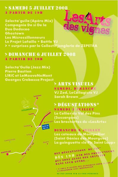 Festival des Arts des Vignes 2008