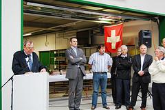 Les Ateliers Ski & Golf aux Casemates ont été inaugurés mercredi soir Inauguration de l'atelier Ski & Golf Crans-Montana