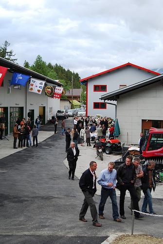 Les Ateliers Ski & Golf aux Casemates ont été inaugurés mercredi soir Inauguration de l'atelier Ski & Golf Crans-Montana