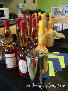 Un cocktail avec le calvados Père Malgoire et ses amuse-bouches Un cocktail avec le calvados Père Malgoire et ses amuse-bouches