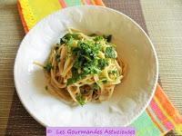 Sauce verte ultra-rapide pour Spaghettis (Vegan)
