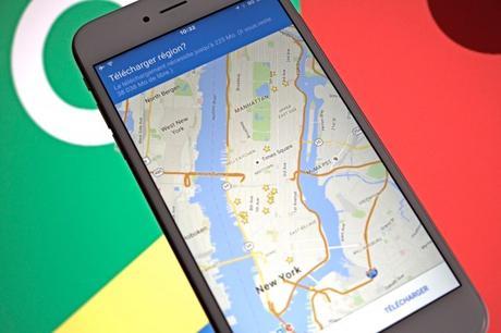 Google Maps iPhone, iPad : comment utiliser le mode déconnecté