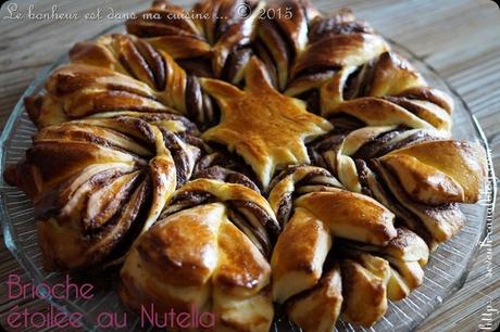 Brioche etoilee au Nutella