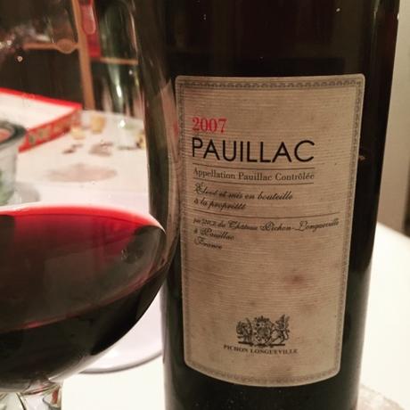 Saucisson truffé et Pichon-Longueville Saucisson truffé et Pichon-Longueville