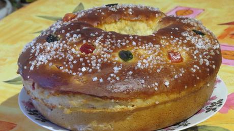 Couronne des rois en brioche Couronne des rois en brioche