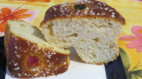 Couronne des rois en brioche Couronne des rois en brioche