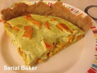 Quiche au potimarron et au pesto Quiche au potimarron et au pesto