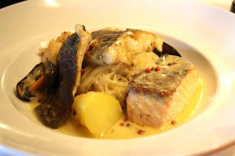 Choucroute de l amer, beurre blanc © P.Faus Choucroute de l amer, beurre blanc © P.Faus