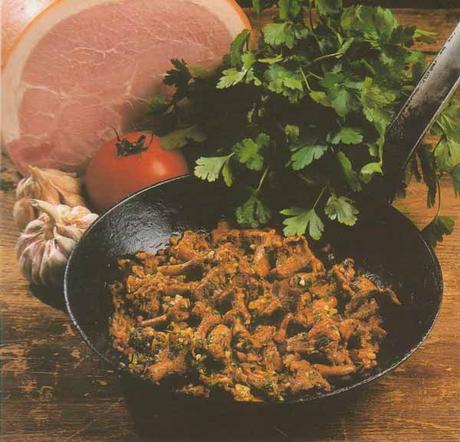 Les girolles à la persillade girolles-w