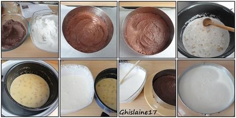 Bavarois au nougat et son coulis de fraises Bavarois au nougat et son coulis de fraises