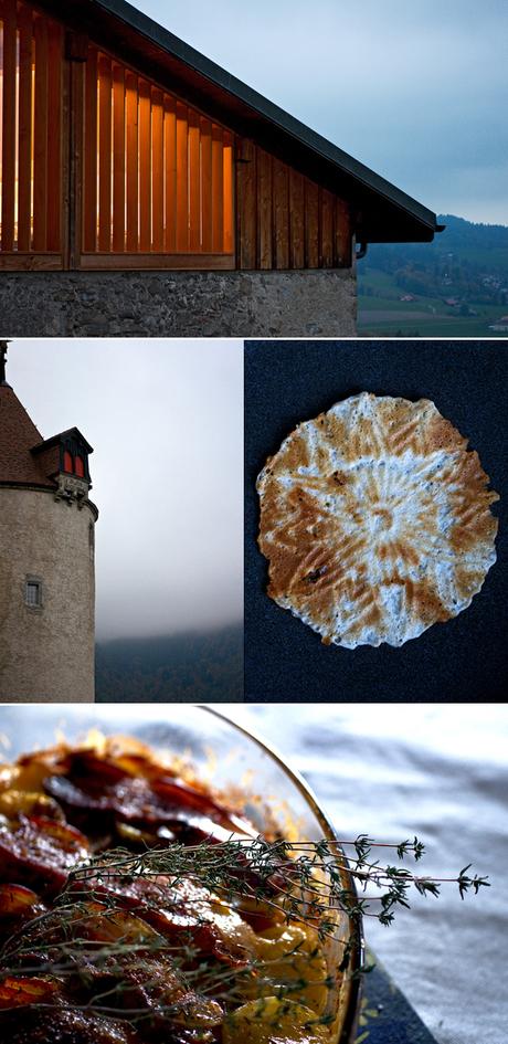 L'été indien et le gâteau suisse de pommes de terre et lard au gruyère