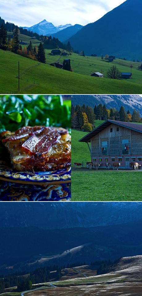 L'été indien et le gâteau suisse de pommes de terre et lard au gruyère