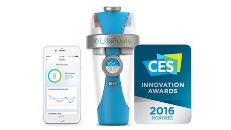 #CES2016 : une bouteille connectée qui fait office de shaker pour les sportifs ! #CES2016 : une bouteille connectée qui fait office de shaker pour les sportifs !