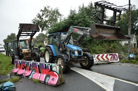 JEAN-FRANCOIS MONIER / AFP A une manifestation à Notre-Dame-des-Landes en septembre 2015.