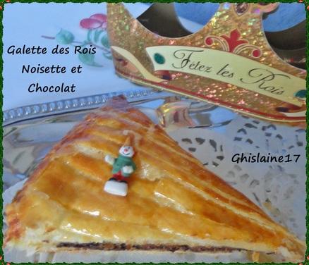 Galette des rois Noisette-Chocolat Galette des rois Noisette-Chocolat