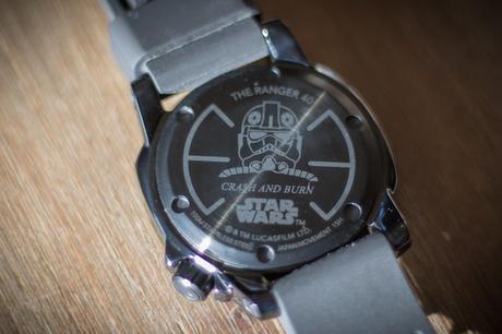 Montre Star Wars Nixon Ranger 40 : test et avis montre star wars nixon ranger 40 avis test crash and burn