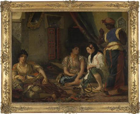 Les femmes d'Alger dans leur appartement, Eugène Delacroix