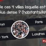 Les villes les plus denses DensitĂŠ des villes