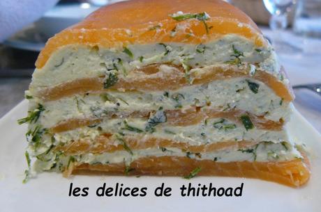 terrine de saumon à la clémentine et aux mille herbes terrine de saumon à la clémentine et aux mille herbes