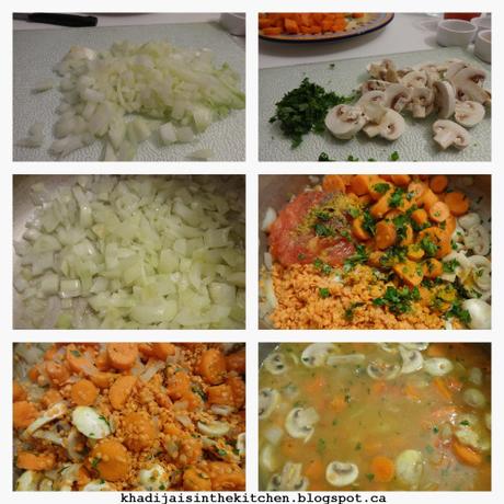 SOUPE AUX CAROTTES ET AUX LENTILLES CORAIL / CARROTS AND RED LENTILS SOUP / SOPA CON ZANAHORIAS Y LENTEJAS ROJAS / شوربة الجزر و العدس الاحمر image