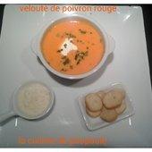 Mise à l'honneur 27 Velouté de poivrons rouges au thermomix - La cuisine de Poupoule